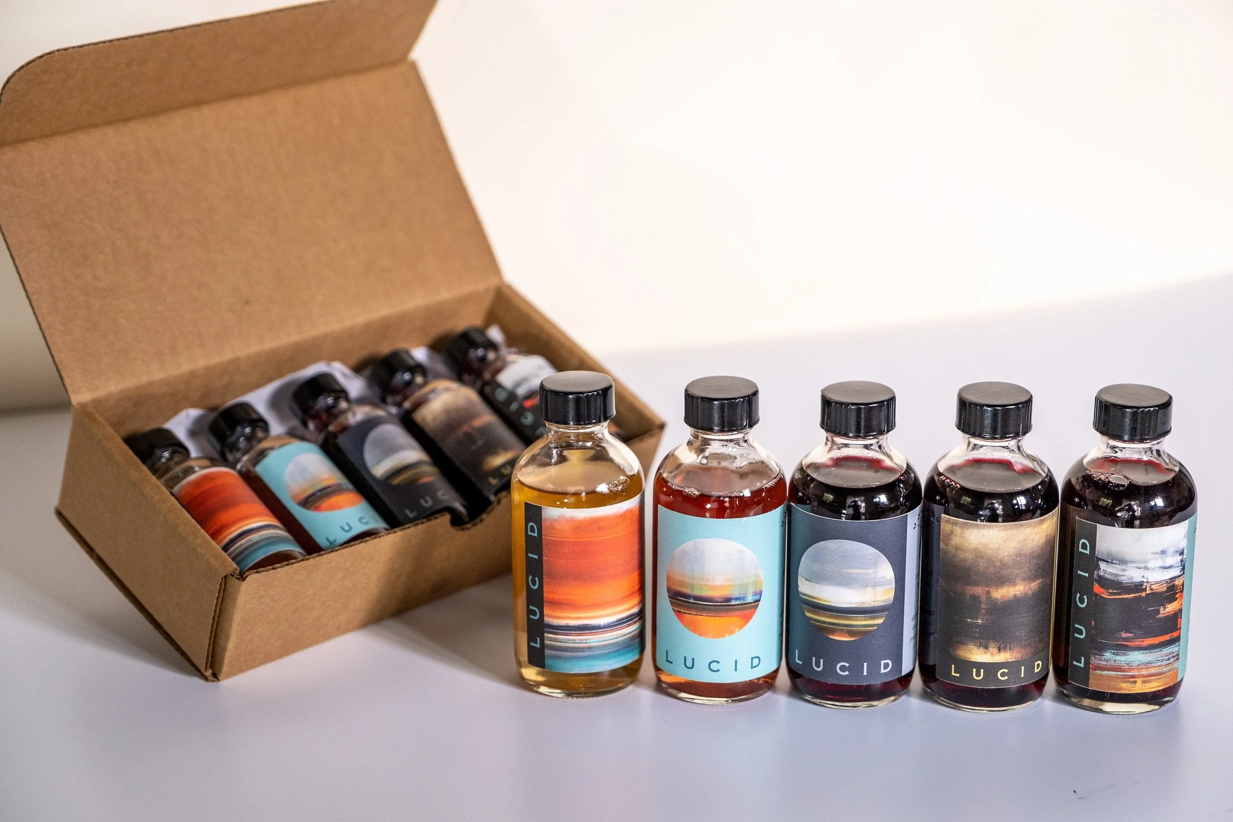 AtHome Tasting Kit + Virtual Tasting (Lucid) — Voluptuary & Lucid Wines