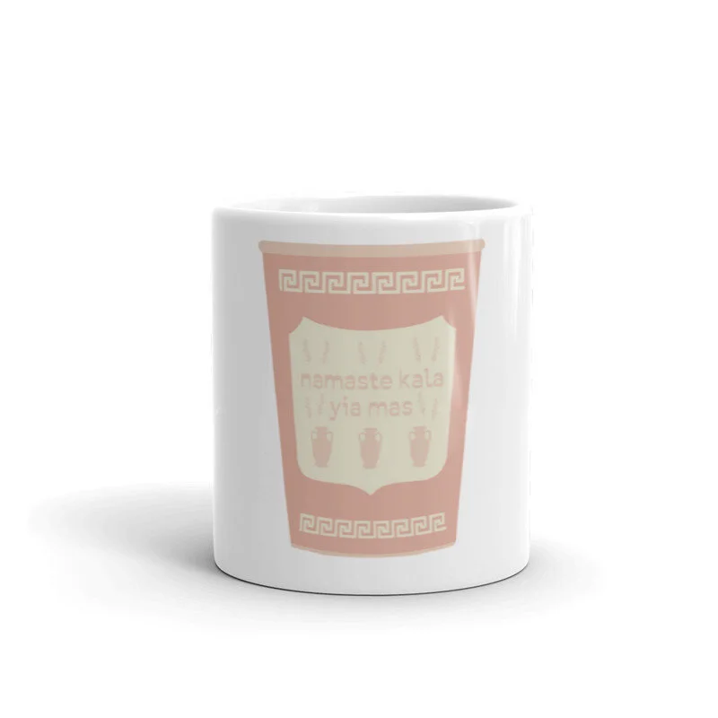 Coral Amphora mug  Yia Mas