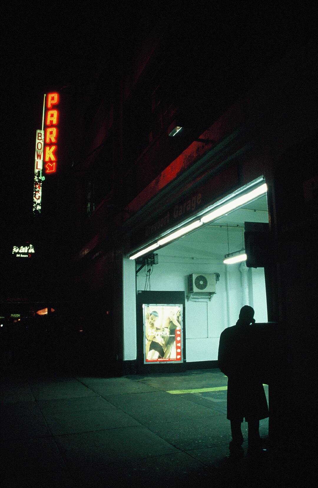 Man on the phone, University Place (2004)