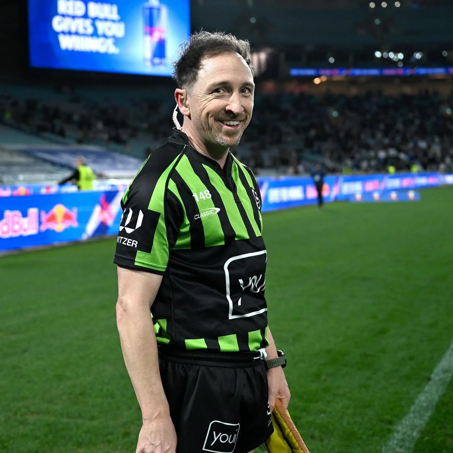 Milestone Alert 🚨

Congratulations to Drew Oultram, who will officiate his 200th NRL game as a touch judge this Saturday! 👏

Catch him in action during the Cowboys v Broncos clash at Queensland Country Bank Stadium. 🏉💯

#PRLMO #NRL #TouchJudge200