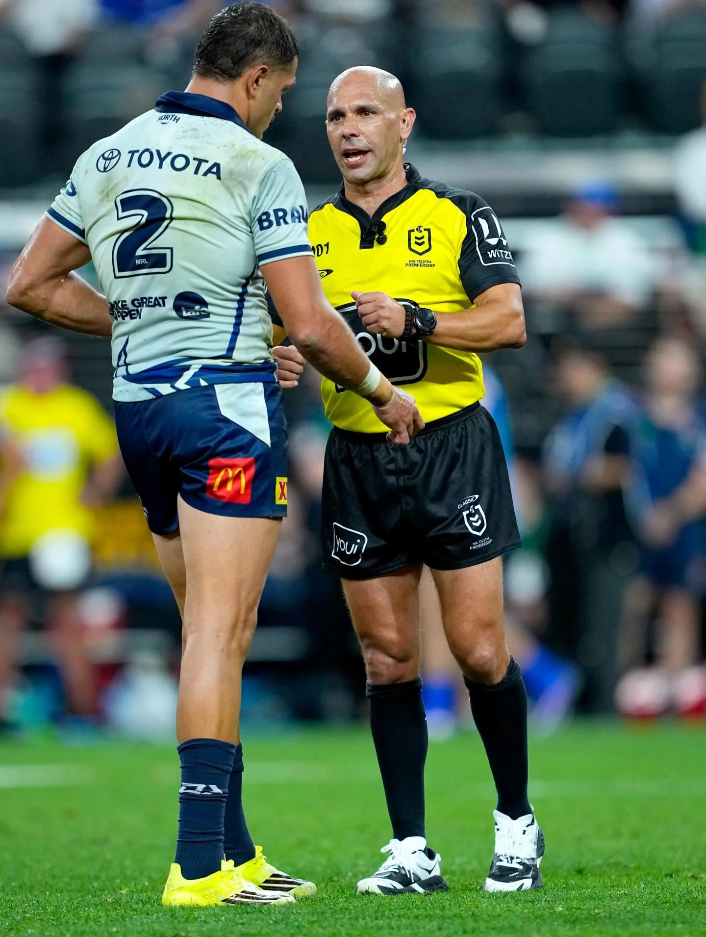 𝑭𝒐𝒐𝒕𝒚 𝒊𝒔 𝒃𝒂𝒄𝒌 @allegiantstadium 

📸 NRL Imagery

#PRLMO #NRL #NRLVegas