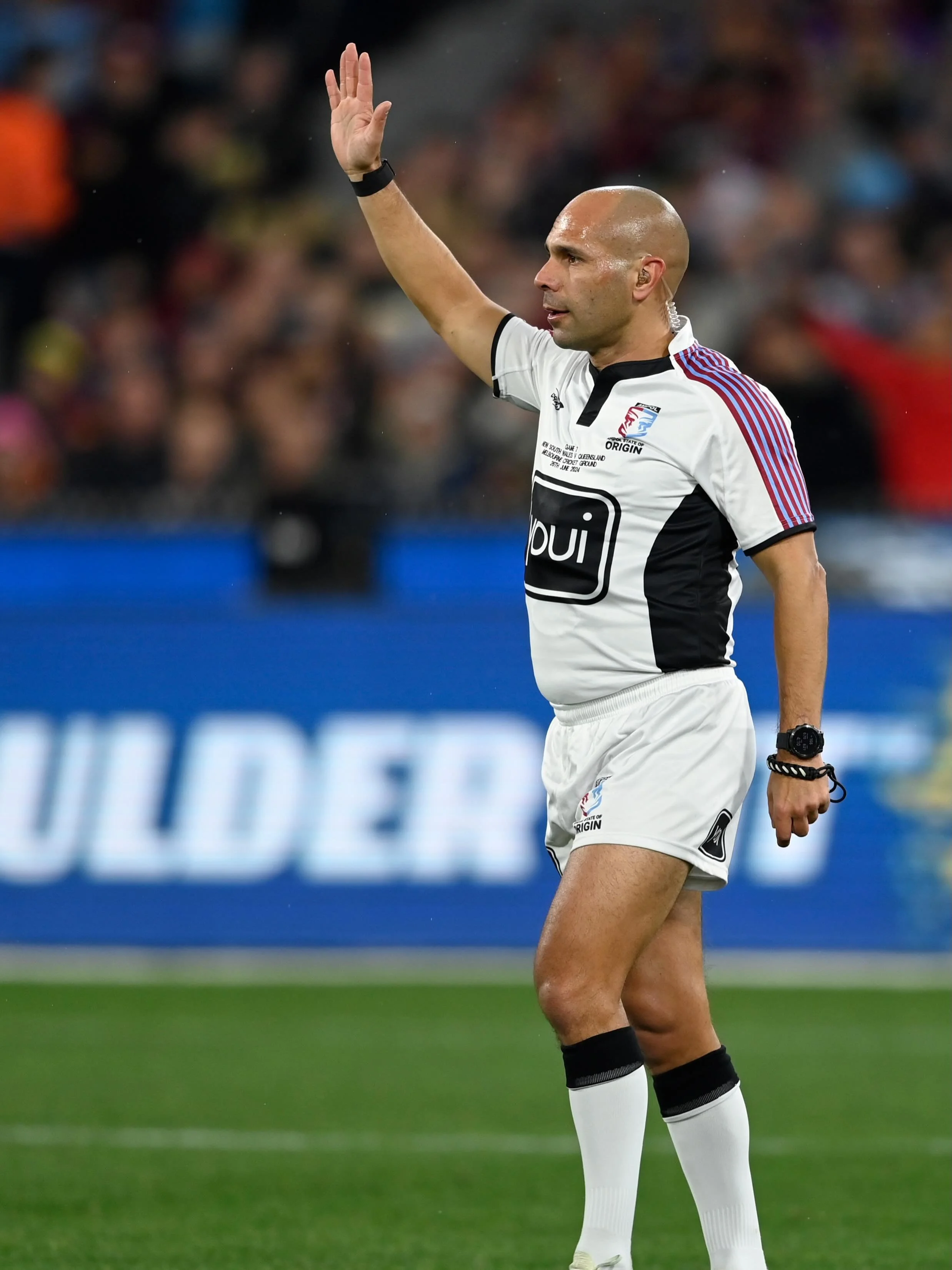 Congratulations 🙌 to Ashley Klein who will officiate State of Origin Game I next Wednesday at Accor Stadium 🏉

Well done to Matt Noyen and Phil Henderson who have been appointed as touch judges for the match. 

Congratulations also to Chris Butler 