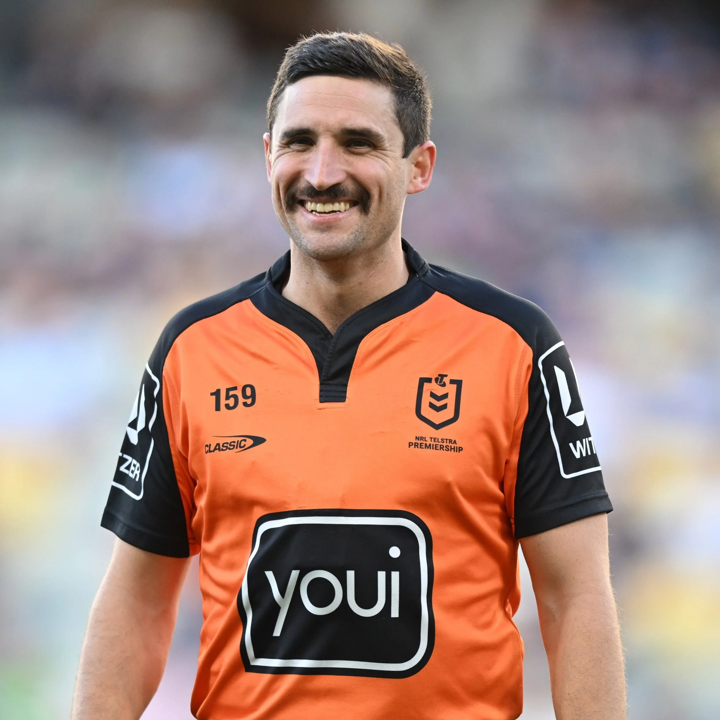 The most photogenic 📸 match official of 2026 - Nick Pelgrave 👏

Pelly rarely misses an opportunity to smile for the camera 😁

#PRLMO #NRL