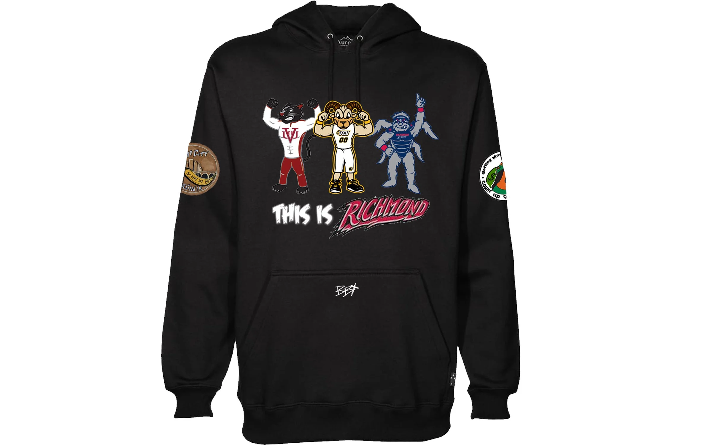 THIS IS RICHMOND: ESSENTIAL BLK HOODIE