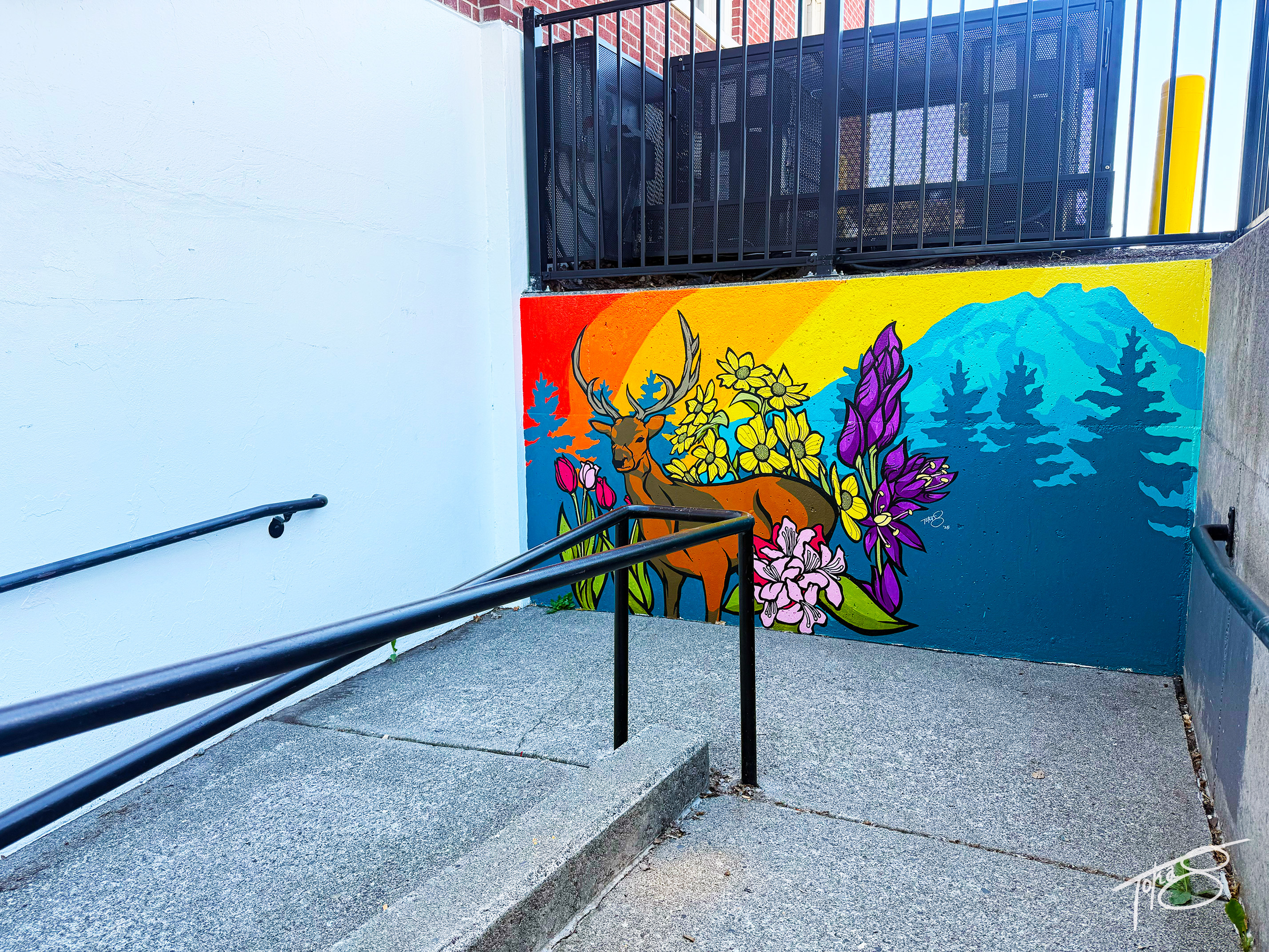 Postmark Center Mural - Right pov