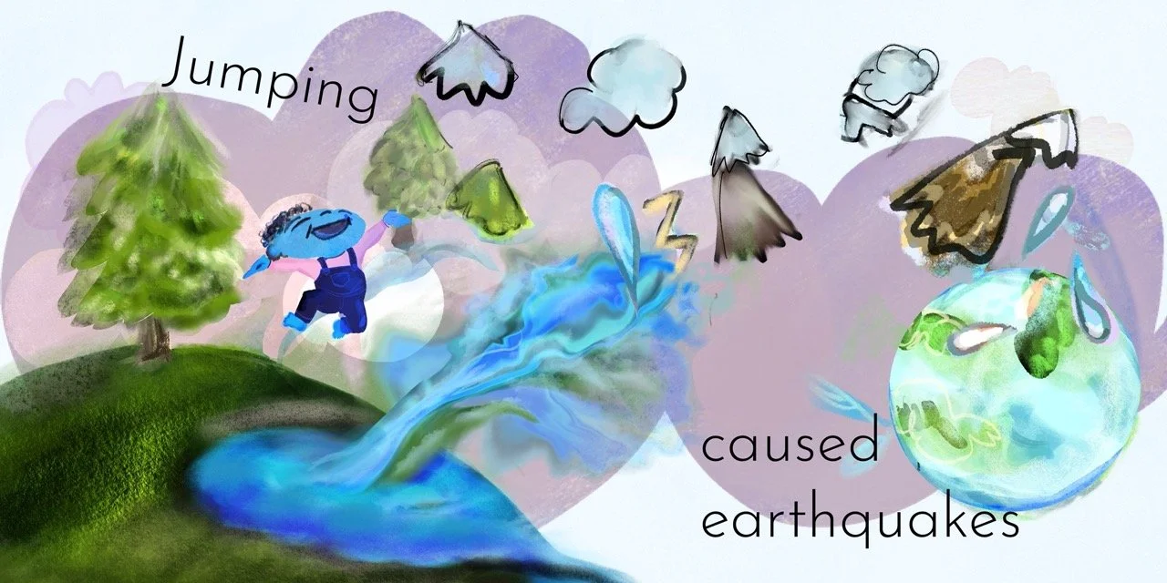 Jumping earthquake