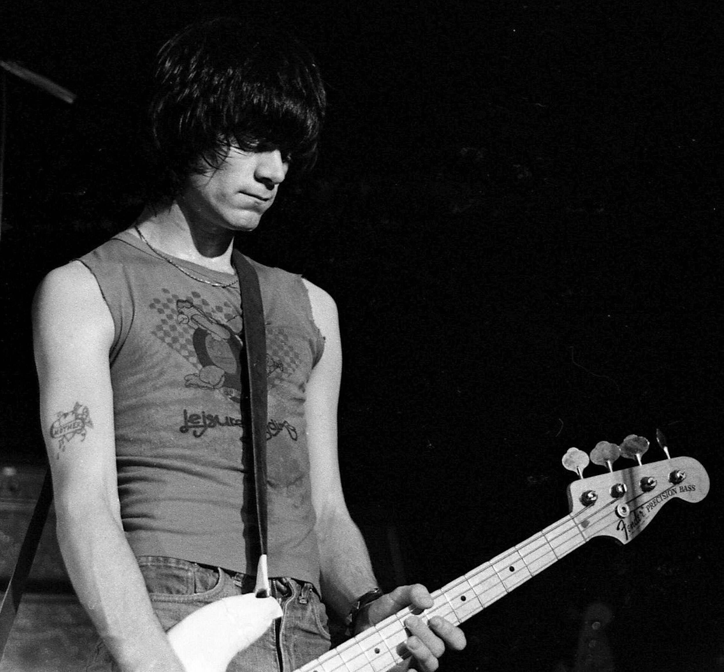  Rich Modica   Dee Dee Ramone, The Whisky - Los Angeles, CA. 1977   2019  Archival Digital Print Image Size: 11 X 14 inches (27.94 X 35.56cm) Signed and dated on verso. 1/50 