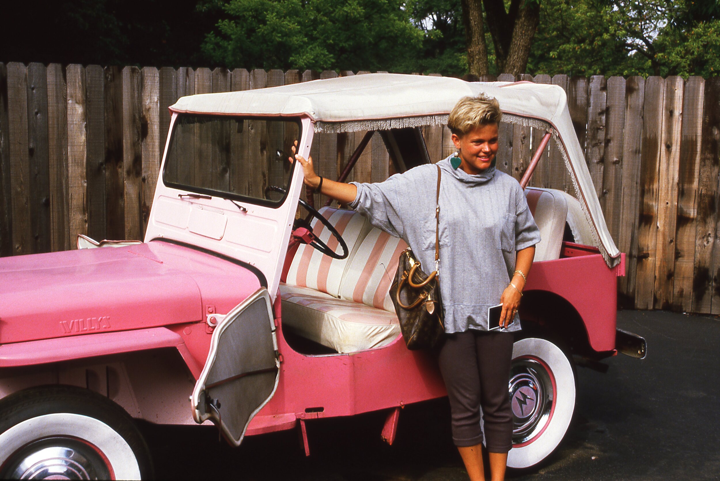  Rich Modica  Belinda Carlisle /GoGo’s at Graceland Elvis Presley’s Willy’s Jeep 1984   2019  Archival C Print Image Size: 11 X 14 inches (27.94 X 35.56cm)  Signed and dated on verso. 1/50 