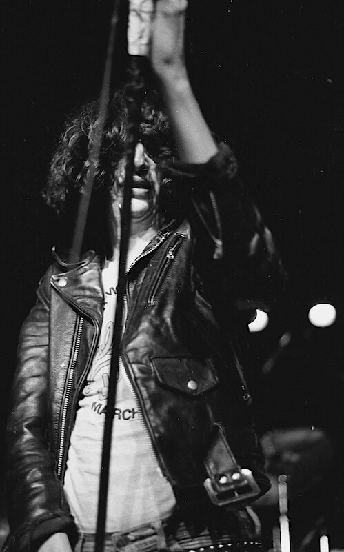  Rich Modica   Joey Ramone, The Whisky - Los Angeles, CA. 1977   2019  Archival Digital Print Image Size: 8 X 10 inches (20.32 X 25.4cm)  Signed and dated on verso. 1/50 