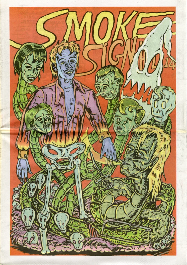 #10 Michael DeForge, Bill Griffith, Sam Henderson, Keith Jones, Kaz, Victor Kerlow, Benjamin Marra, Dane Martin, Phil McAndrew, Jesse McManus, Tony Millionaire, Donny Robinson, Jim Rugg, John Severin, Matthew Thurber, James Turek, Noah Van Sciver