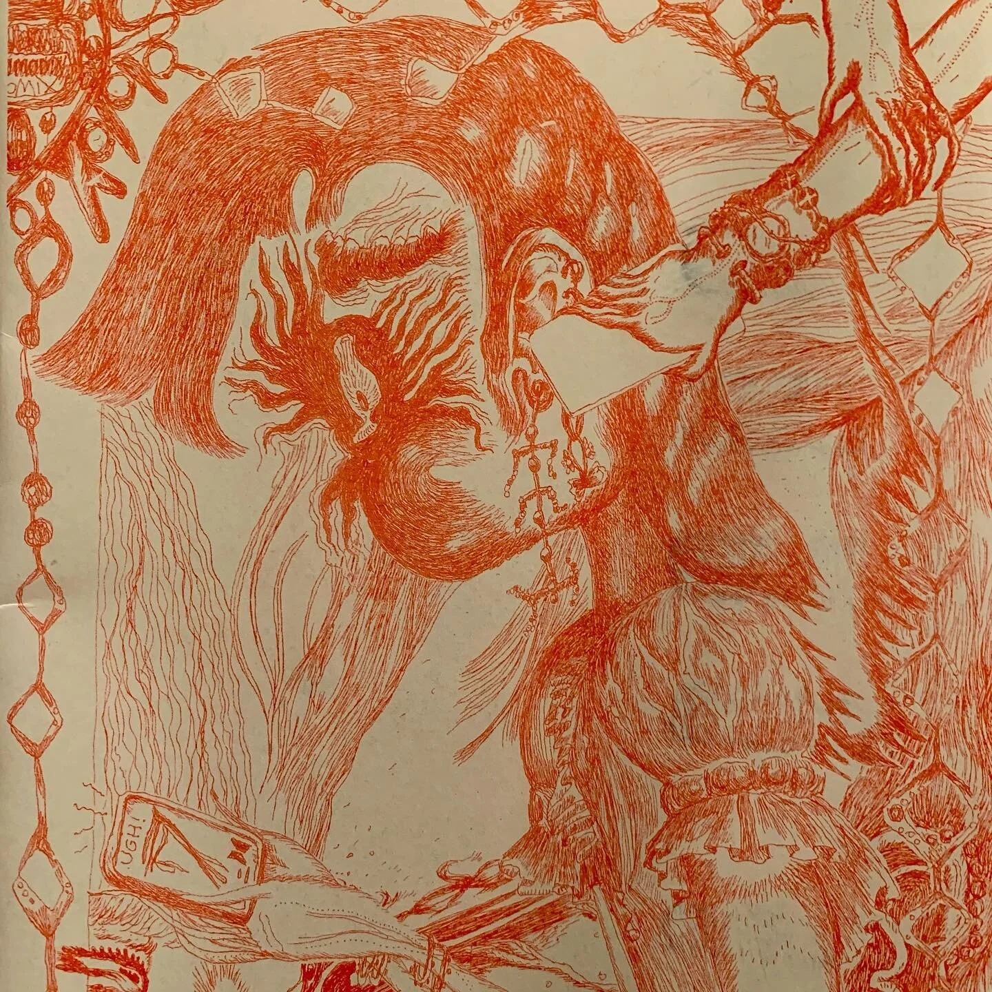 Happy to receive this amazing work from Muriel Bellini @murielbellini, delivered all the way from Argentina by her friend