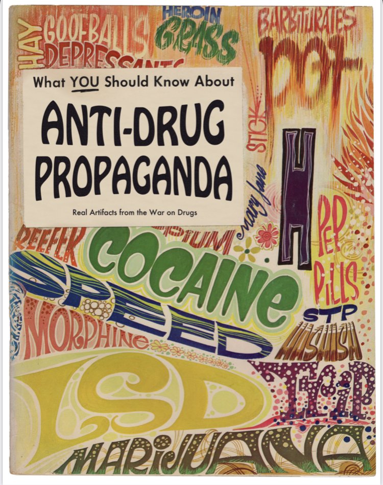 Image for What You Should Know About Anti-Drug Propaganda: Real Artifacts from the War on Drugs