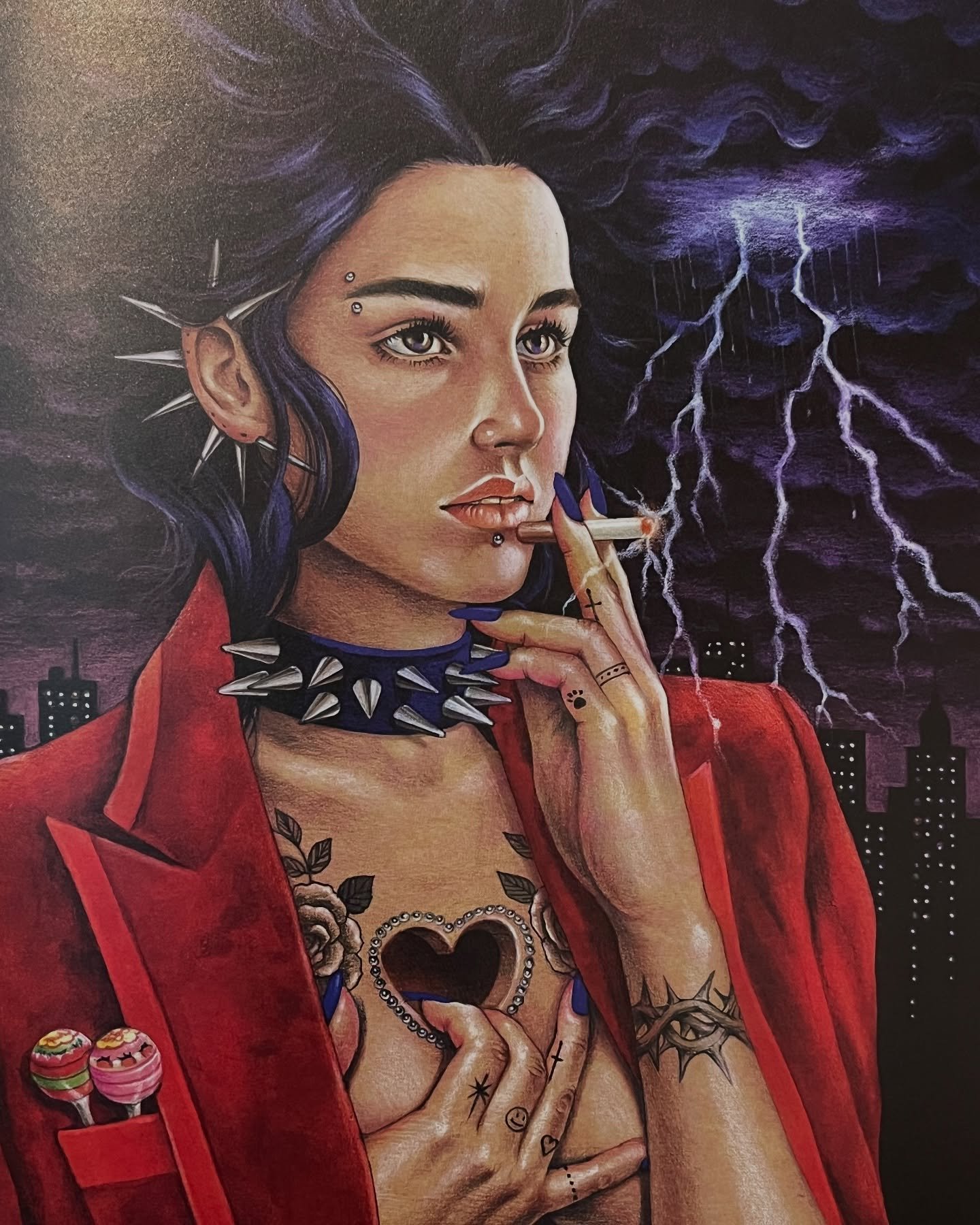Happy International Goth Day! Here&rsquo;s some selects from the @joyceartworks monograph