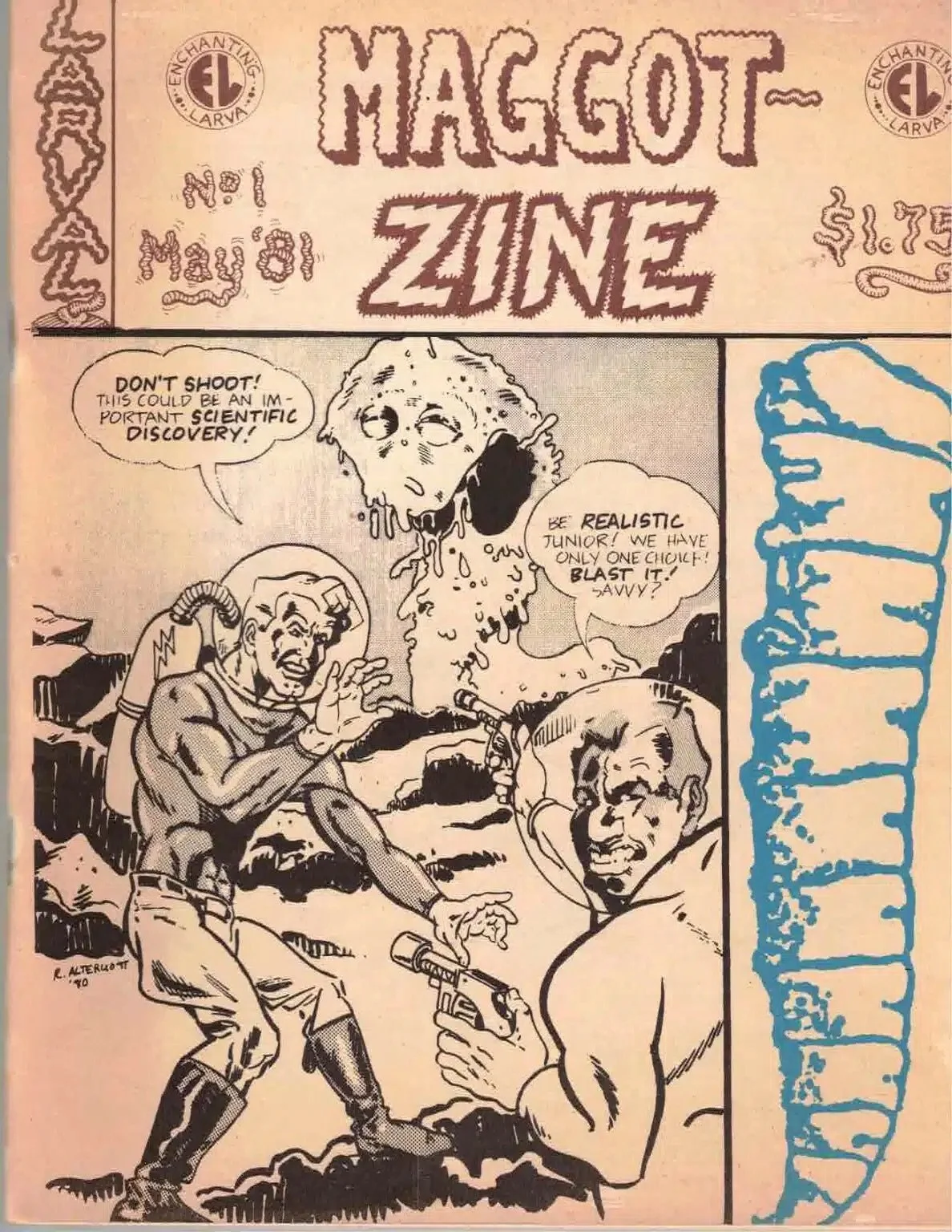 A word on Mort Todd, on the occasion of his death. Mort (pen name of Michael Delle-Femine, also known as Eel O&rsquo;Brian and Doctor Death) attended Pratt with Dan Clowes, Rick Altergott, Pete Friedrich, and Charles Schneider, who produced zines lik