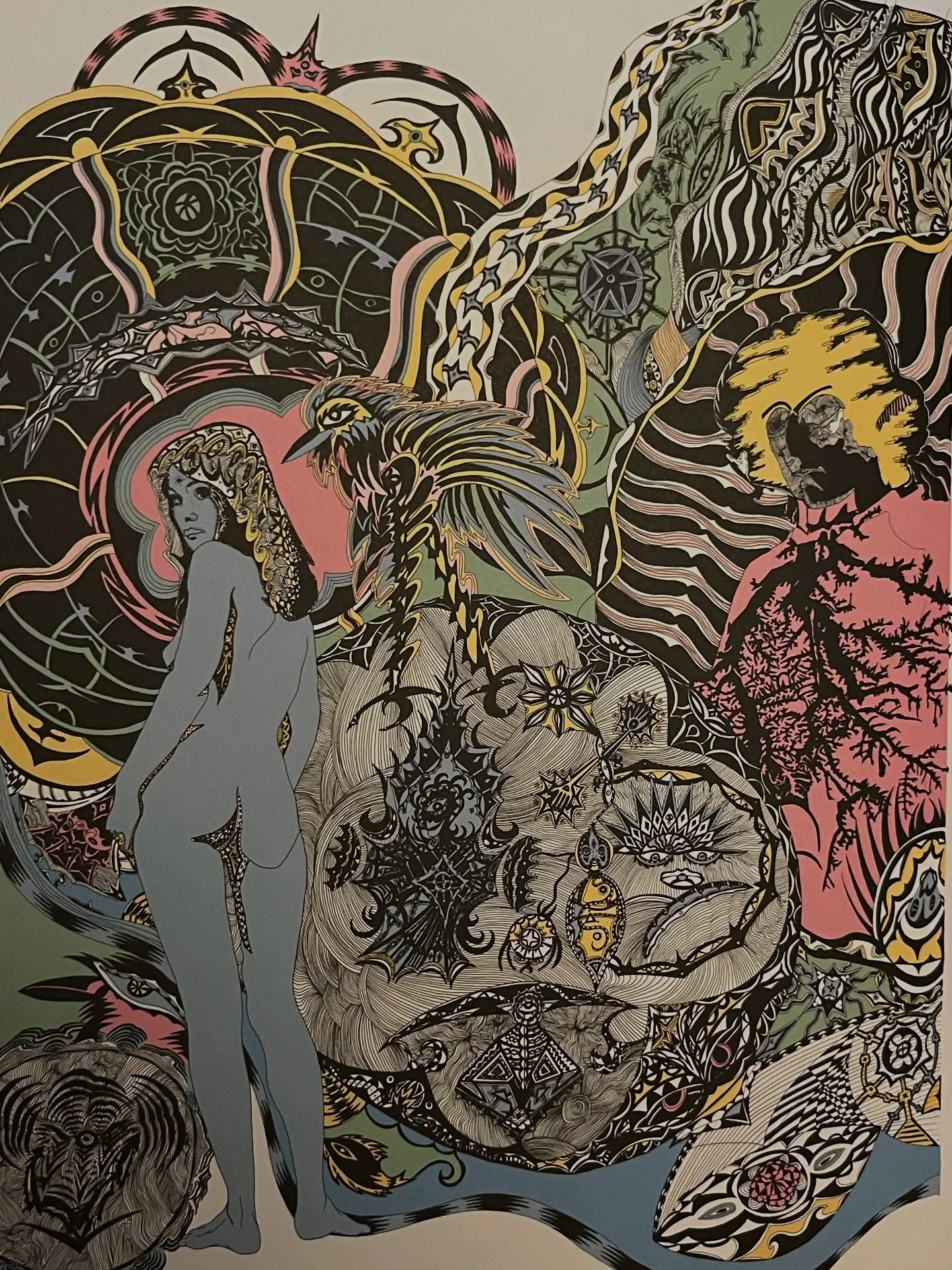 Psyched to dive in to Saga De Xam by Nicholas Devil and Jean Rollin, originally published in France in 1967 and now finally available in a glorious English edition via @anthology. The original edition notoriously came with a magnifying glass to aid i