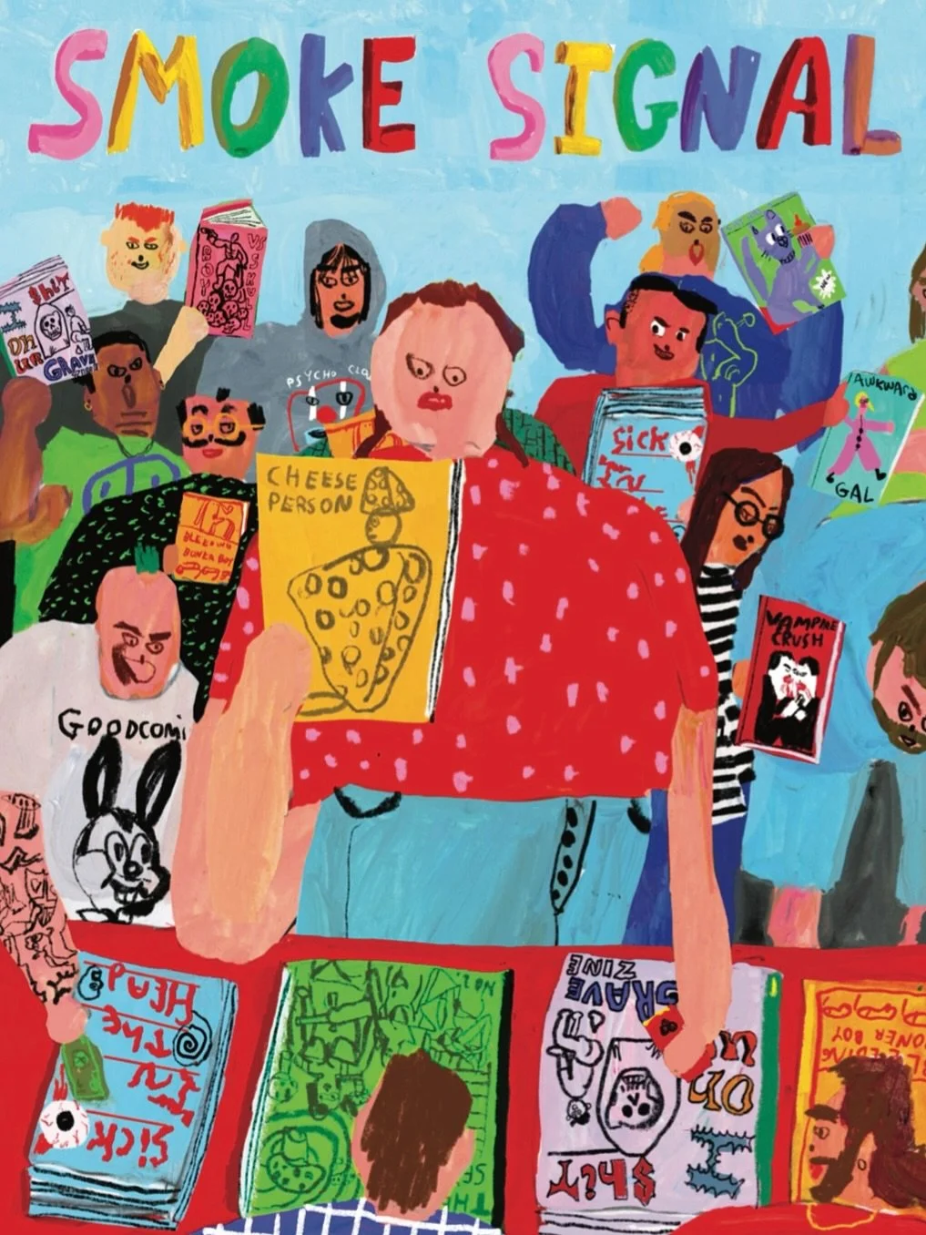 SURPRISE we&rsquo;re publishing a new @tarabooth issue of Smoke Signal for the NY Art Book Fair next week! Tara&rsquo;s work is a longtime favorite and she just won an Eisner for best humor book so we&rsquo;re extra psyched to bring this new work to 