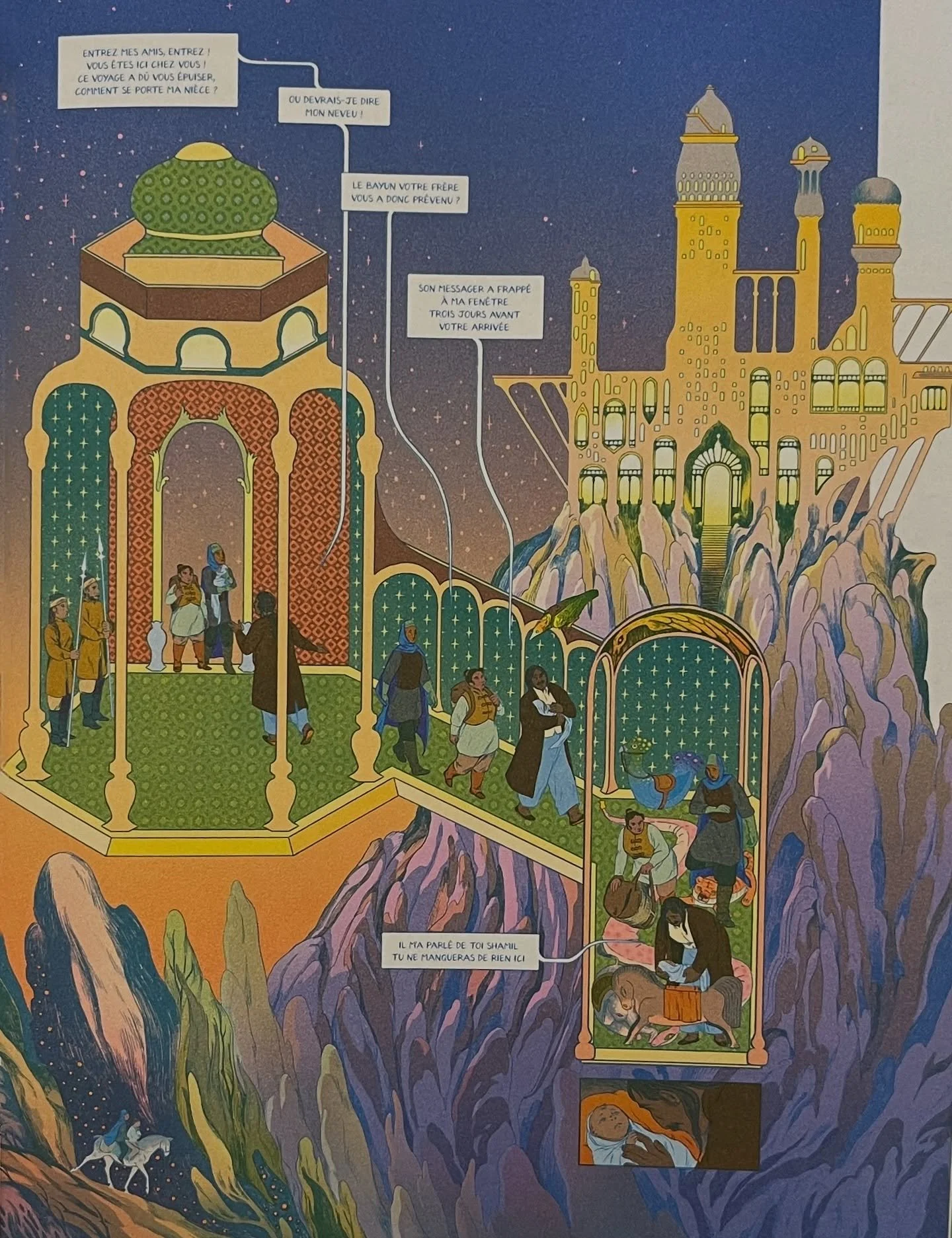 Incredible graphic novel La Manticore by Mayeul Vigouroux from small French publisher @quintal_atelier. We have a handful of their beautiful books in stock, acquired in a fleeting moment at the NY Art Book Fair ✨