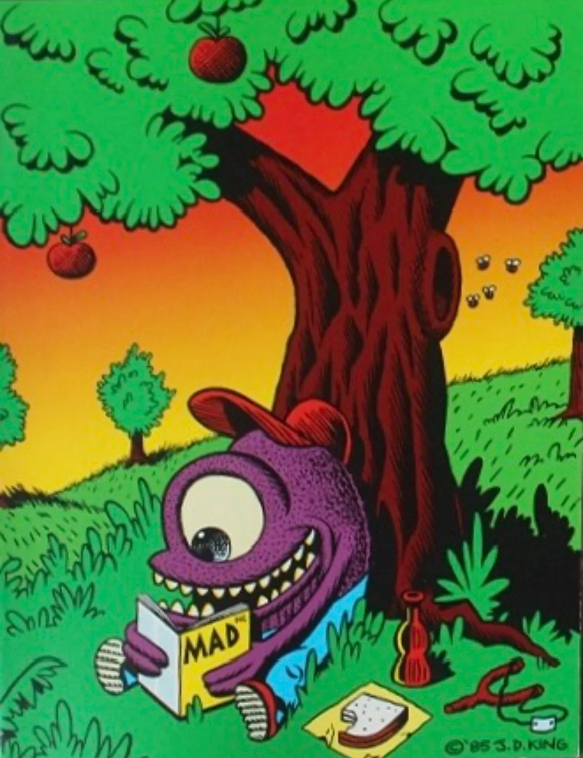 Rest in Peace to mod punk cartoonist and musician J.D. King, who attained infamy as the founder of the Coachmen and frequent indie comics anthology contributor in the 80s/90s. From Thurston Moore&rsquo;s post: &ldquo;(we) met in &lsquo;78 at Cutlers 