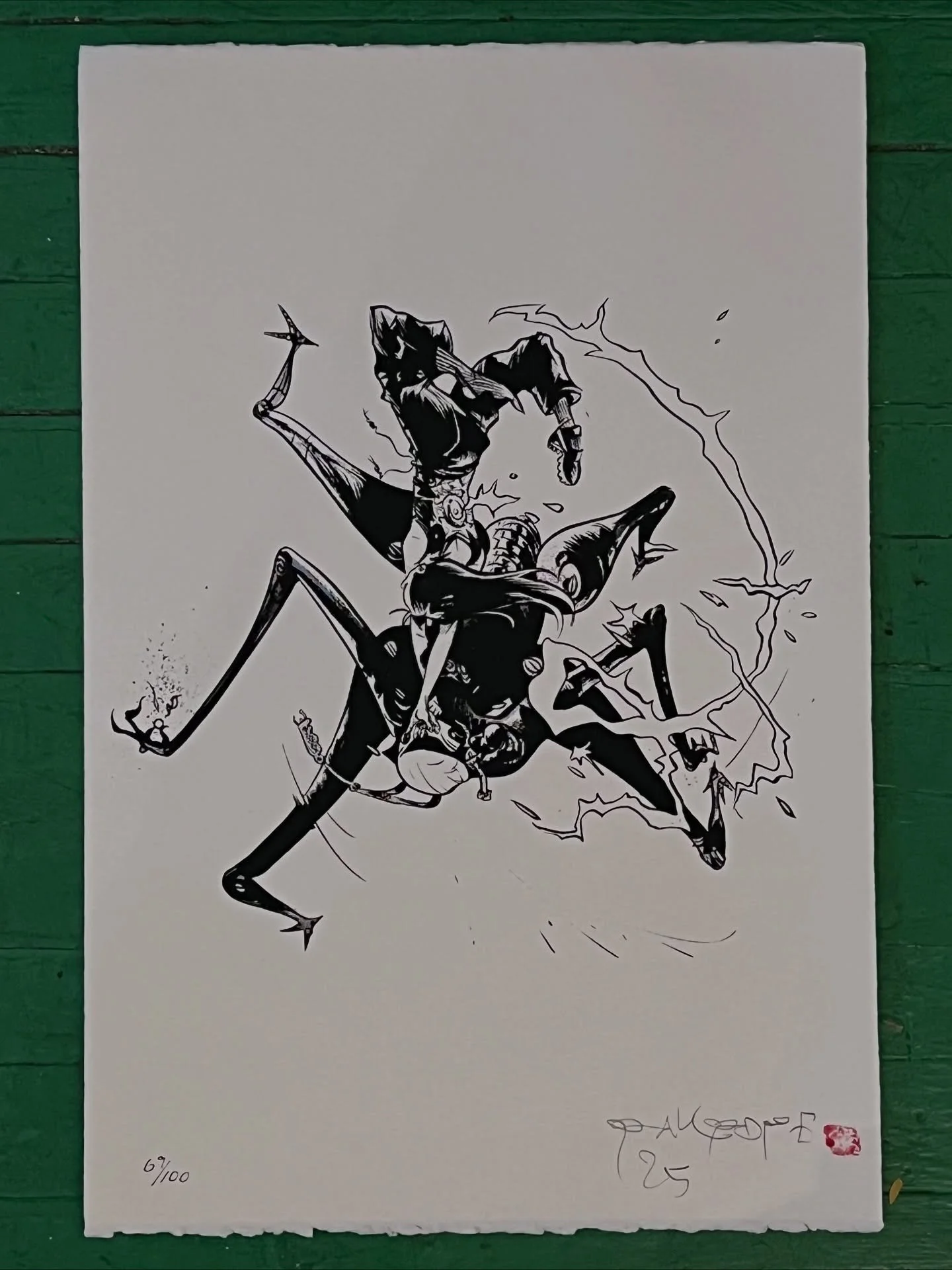 Paul Pope prints are going fast. Figured I should post this &ldquo;on main&rdquo; so nobody gets mad at me. You snooze you lose! 

I&rsquo;d also like to take the opportunity to thank Paul for letting us print his work. I&rsquo;ve been a major fan si