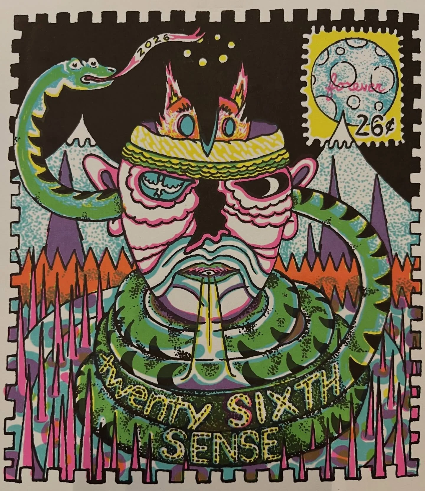 So psyched for Leif Goldberg&rsquo;s 2026 calendar! Leif has been making these beautiful screenprinted calendars for twenty+ years and they&rsquo;re just gorgeous and inventive and funny and i actually want to look at the art all month long. Thanks L