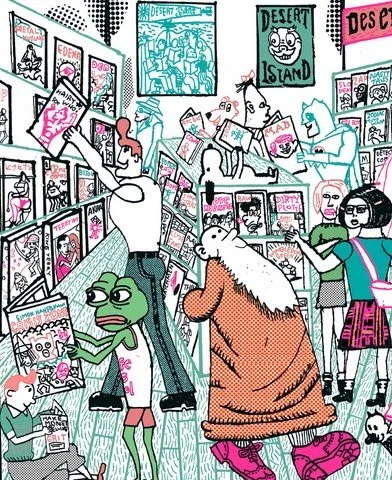 Revamped our website, including this fab new portrayal of the store by John Broadley! Tag yourself, I&rsquo;m Owl.

If you have a chance please check out the site and tell us if there&rsquo;s anything needing improvement?

www.desertislandbrooklyn.co