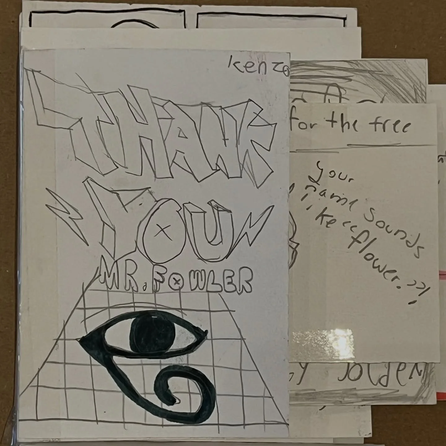 Wow! The sweetest zine I&rsquo;ve ever received, handmade by Megan Roper&rsquo;s students at Middle School 50, who visited the store last week. Thanks for brightening my day! Bury me with this one fellas