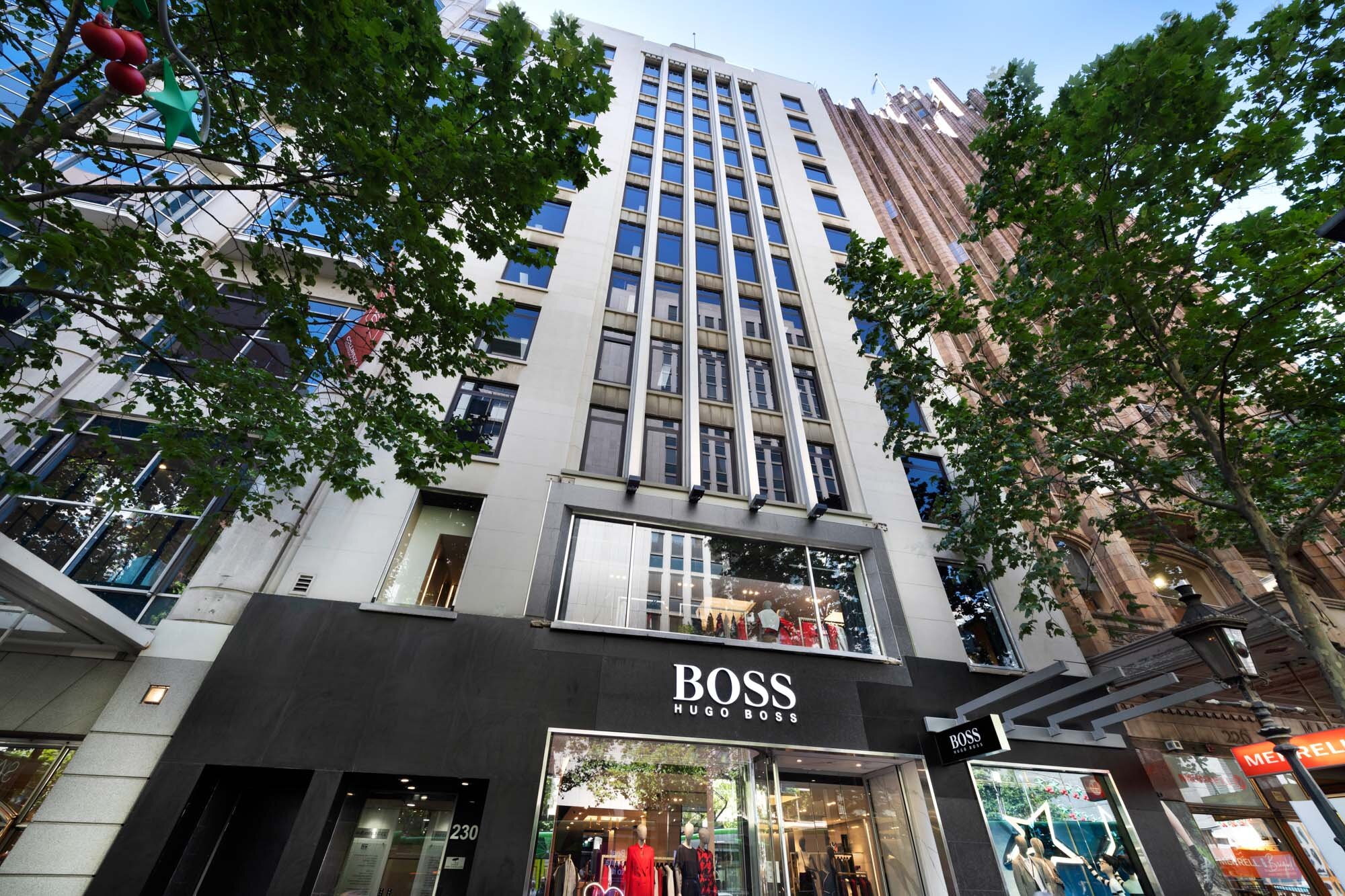 hugo boss collins street