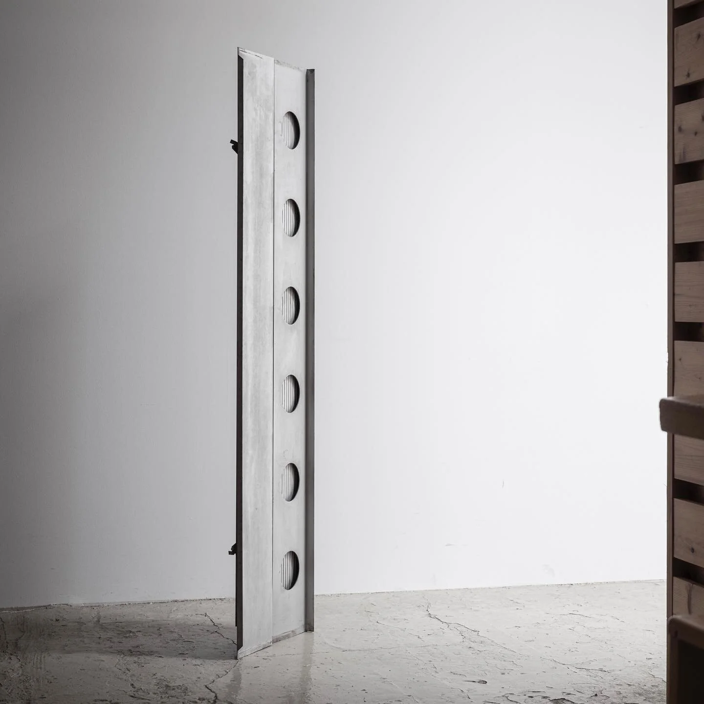 Aluminum Fragment by Jean Prouvé 1950s.