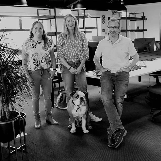Welcome to CoastLab @_auxdigital! It's been awesome having Richard, Liz and Tara in the space, and as a bonus @_fozzie_bear_ sometimes tags along too! Whatever your digital needs, this is the team to contact.