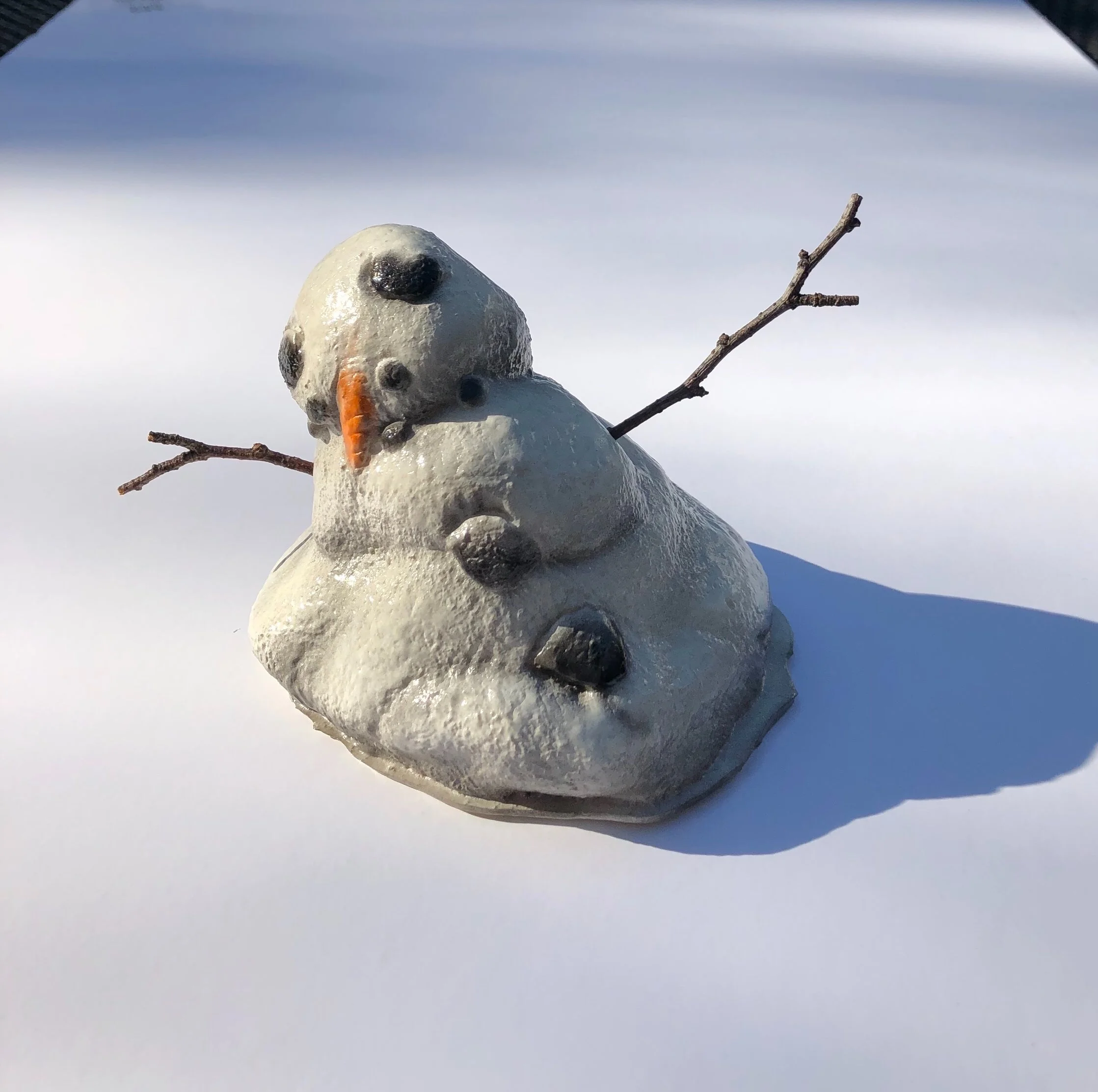 The Incredible Melting Snowman or just call him Melty