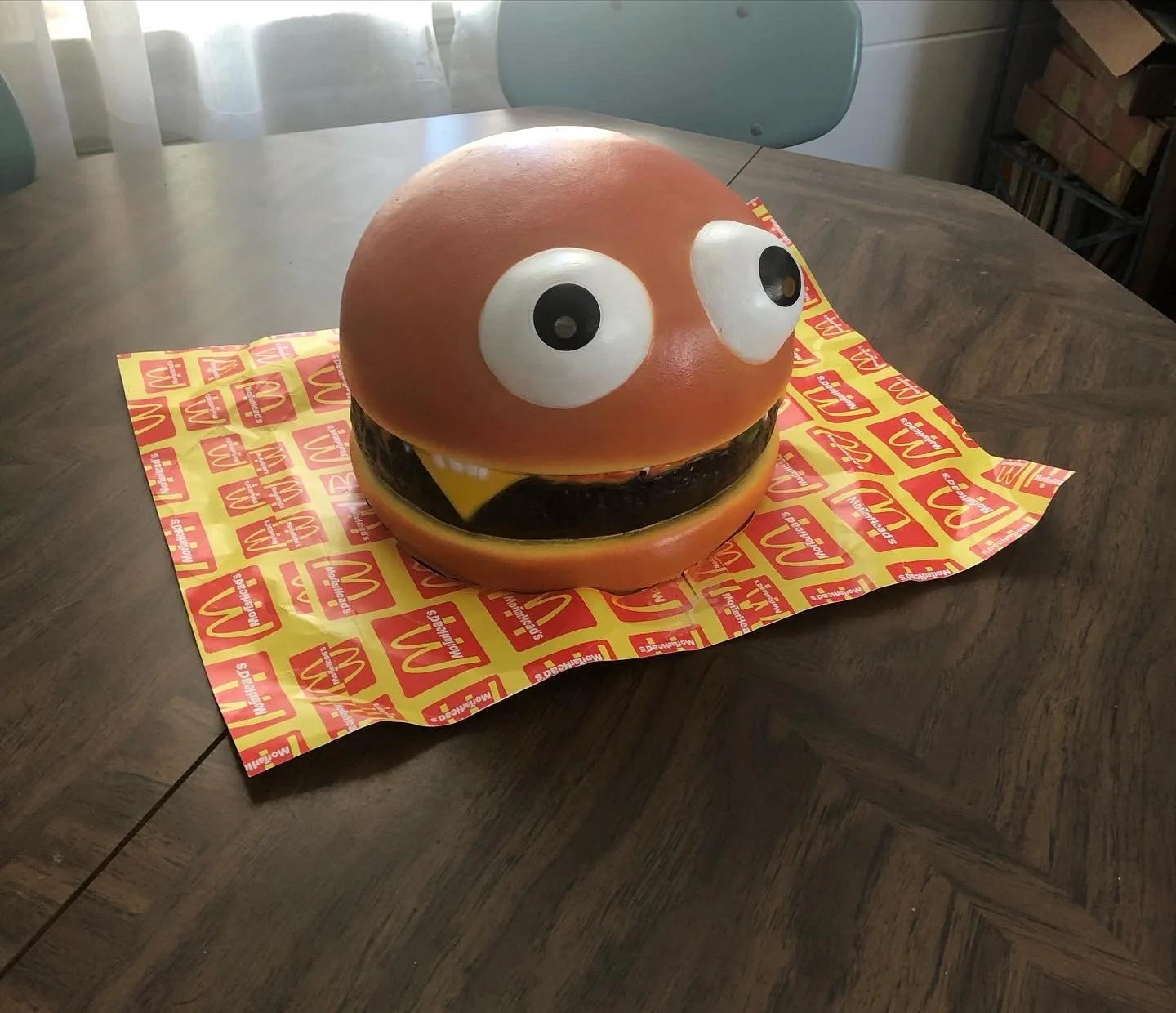Vegan Nightmare Burger mask