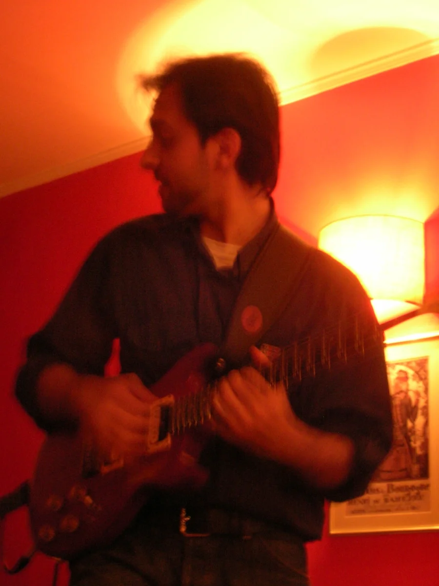Me during an improvisation