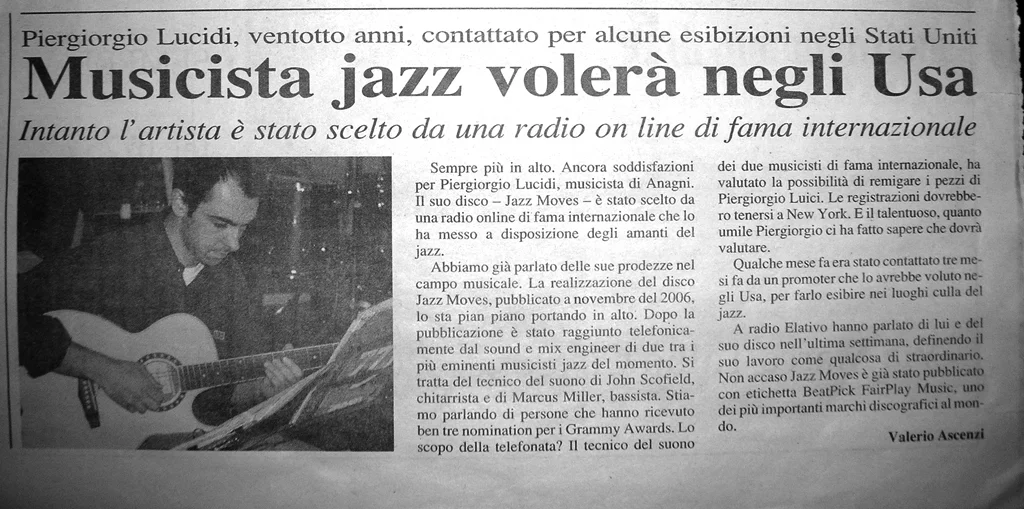 IL QUOTIDIANO di Frosinone - March 2007