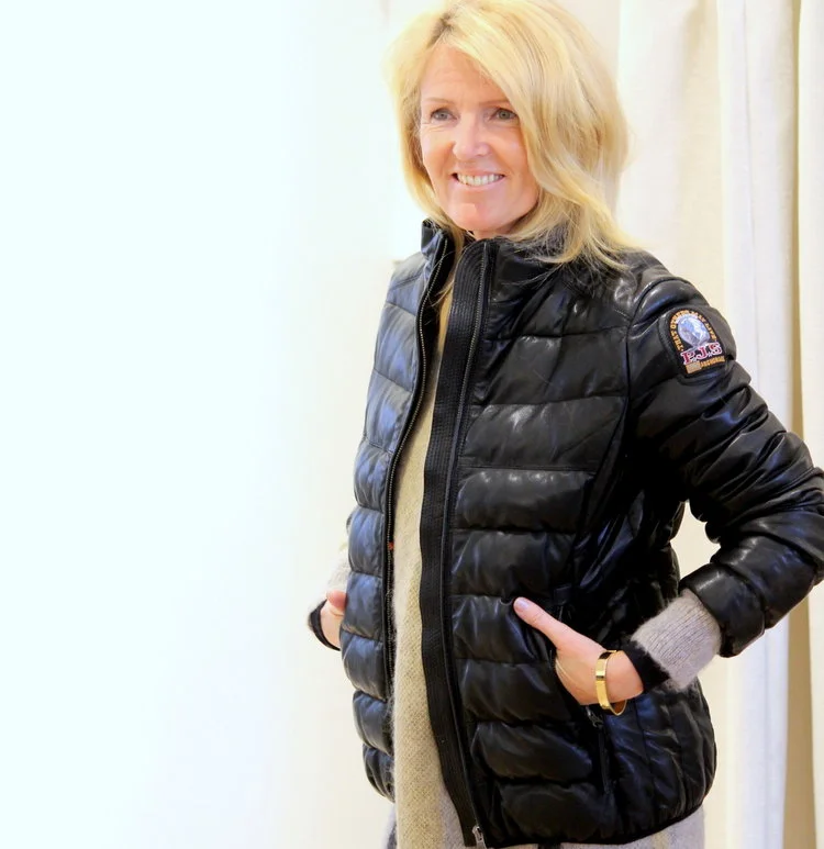 Parjumpers leather down jacket -30% By Malene Birger bracelet