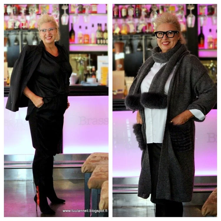 By Malene Birger Suit & AfKlingberg Shoes Nothern Senses Cardigan & Scarf