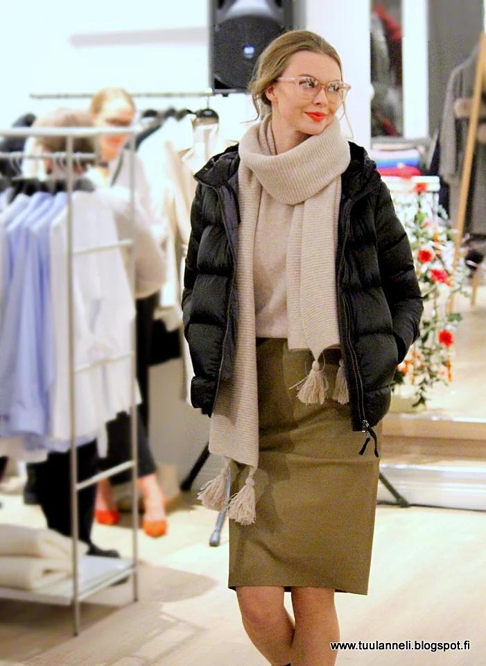 By Malene Birger, leather pants & skirt