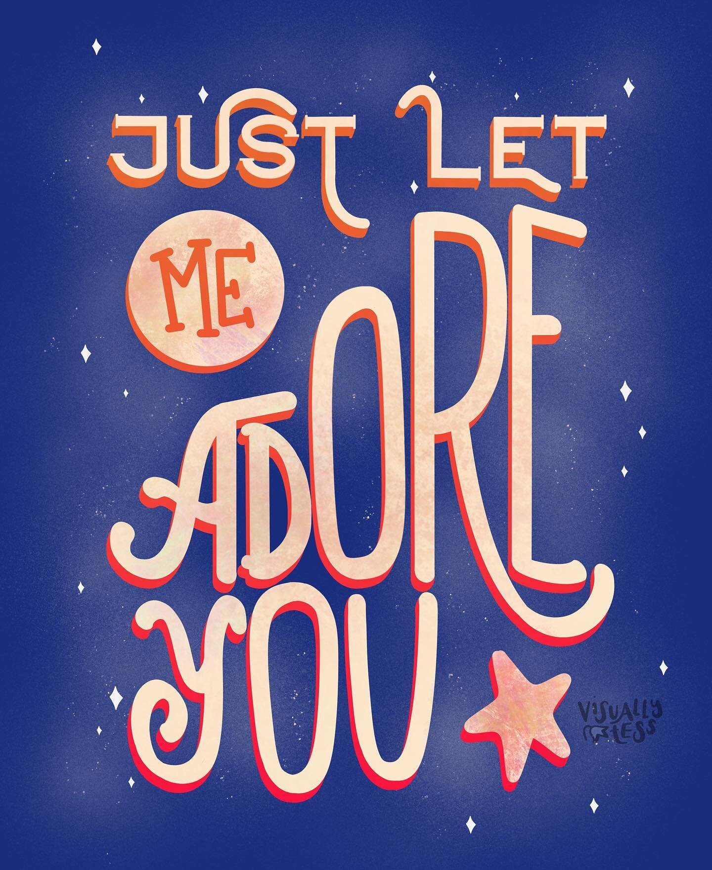 Just let me adore you 🎶 Happy Easter Monday everyone ☀️✨
.
#easter #eastermonday #harrystyles #typography #typographicposter #typedesign #lyrics #adoreyou #typographydesign #typeface #typefacedesign #handlettering #handlettered #handletter #artdaily