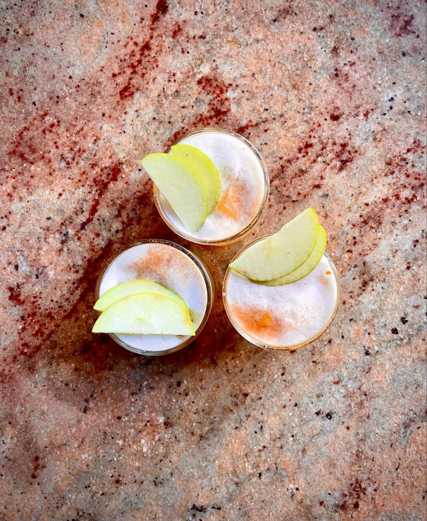 With the weather in P Town best described as emotionally unstable this week 😵&zwj;💫, sometimes you are left to find your own happy place. 

For us, a pretty slab of stone and a knockout Amaretto Sour as we set up the restaurant is doing a bang up j
