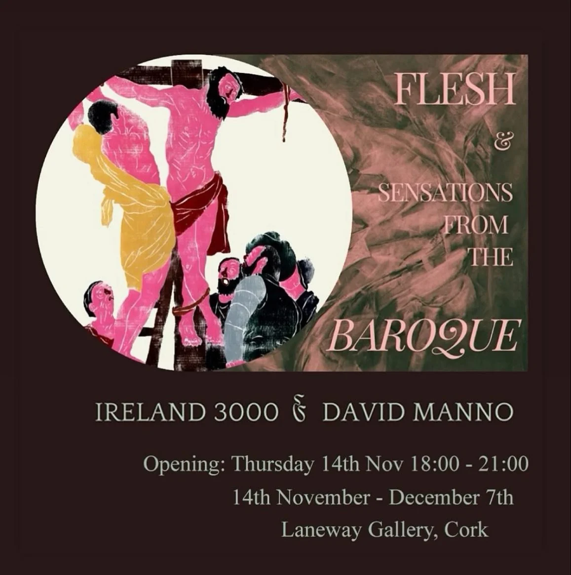 In about two weeks you can see my work alongside @ireland_3000 &lsquo;s large, colorful and engaging hand printed woodblock prints at the @lanewaygalleryireland for a monthlong duo show!

The opening is Nov 14, 6-9pm.

Laneway Gallery
120A Shandon St