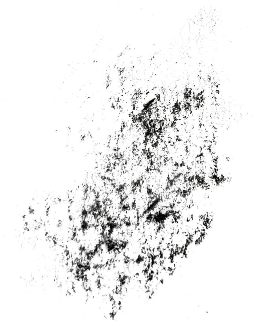 charcoal smudge