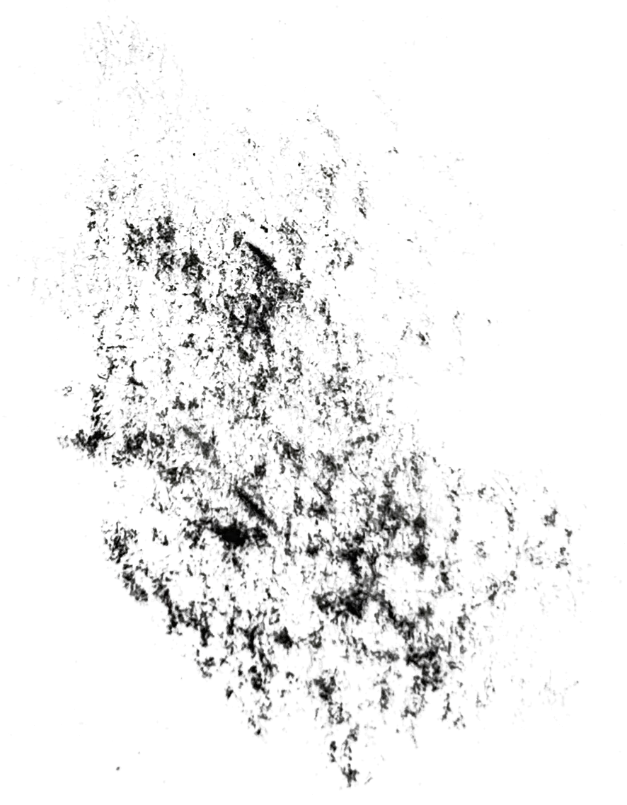 charcoal smudge