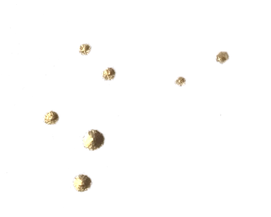 gold dots