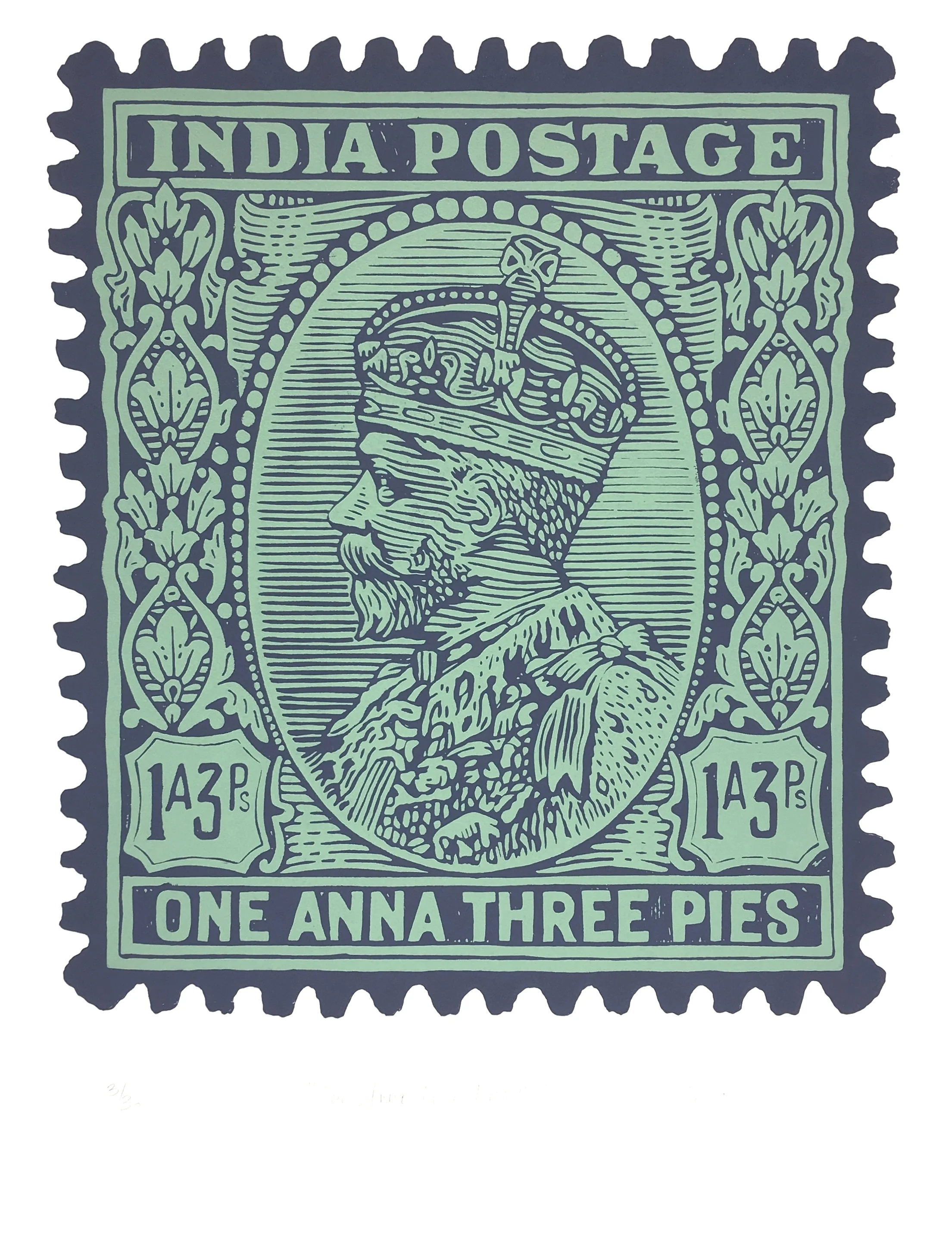 "One Anna Three Pies II" 2018