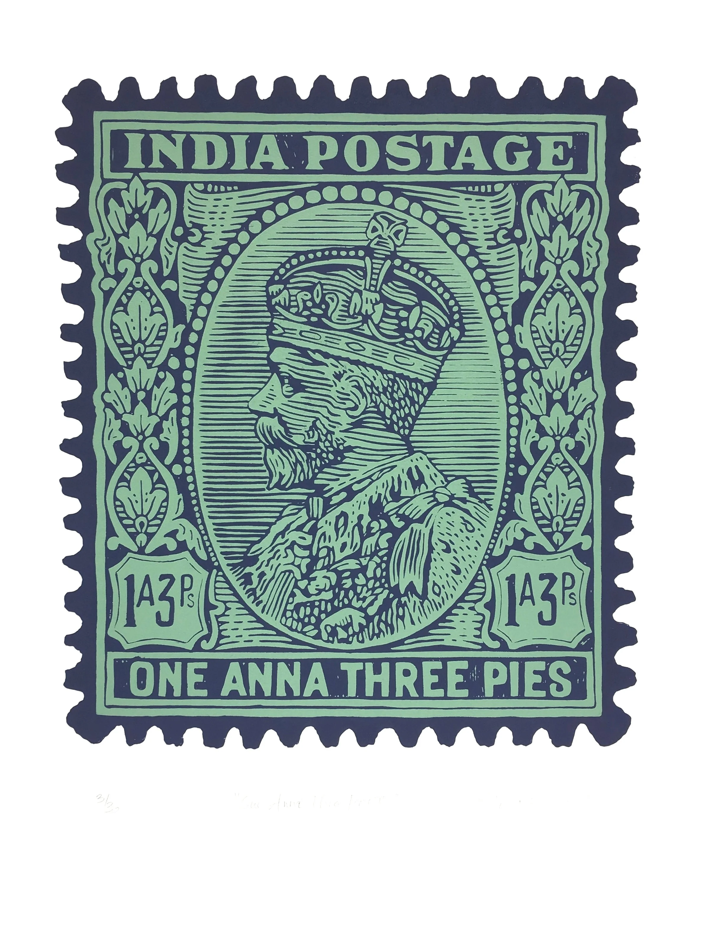 "One Anna Three Pies II" 2018