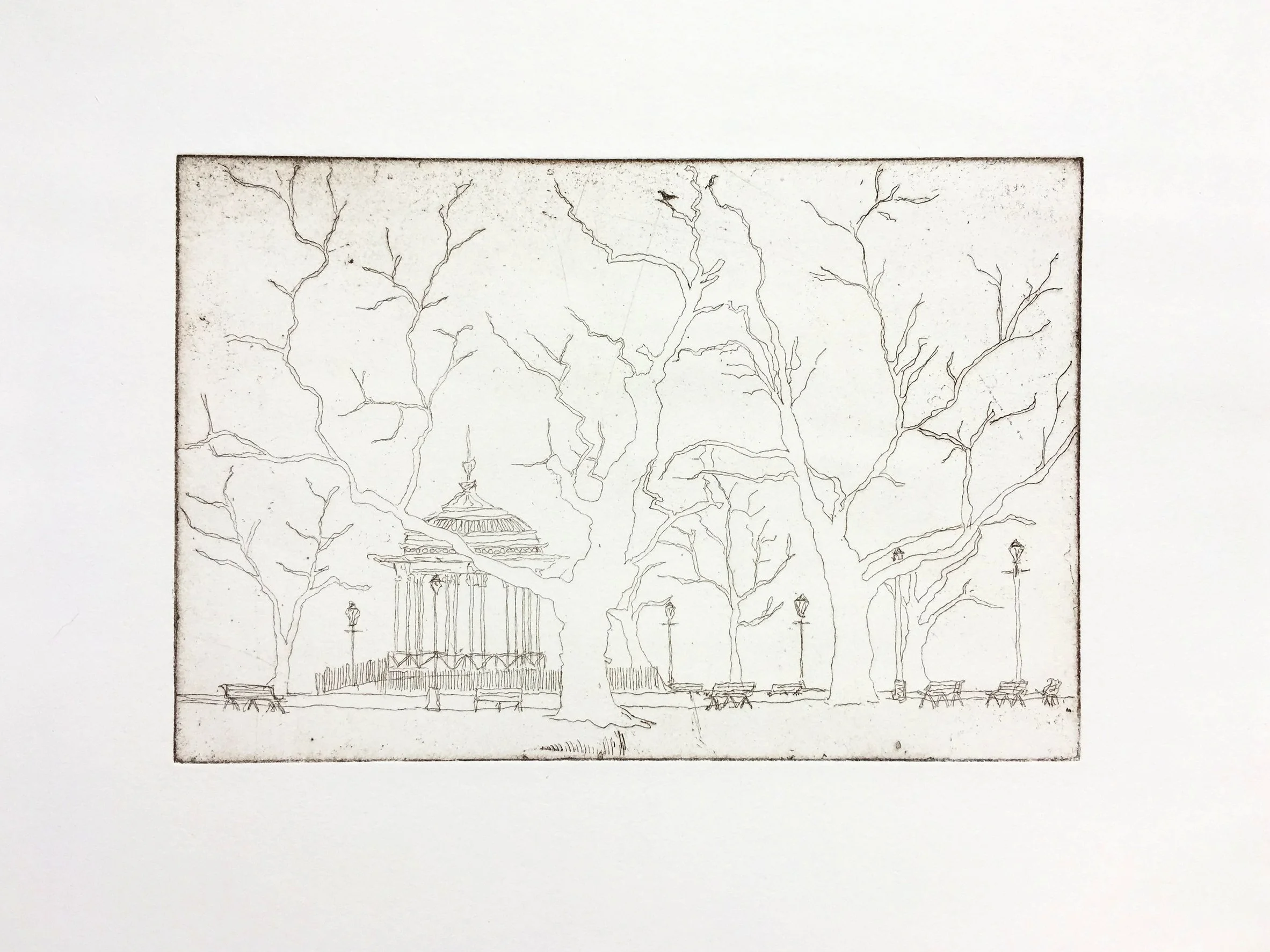 "Clapham Common Bandstand" 2015