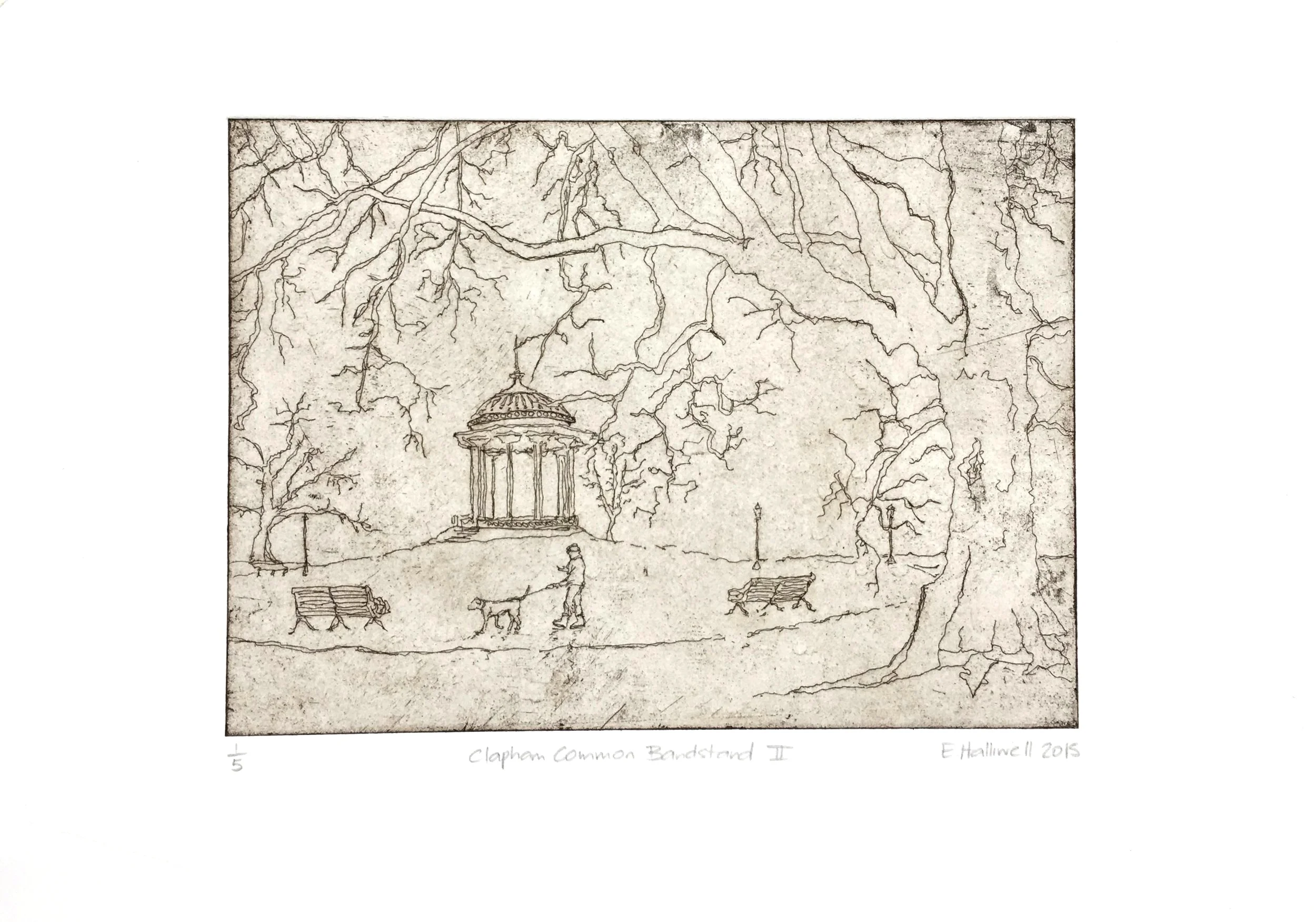 "Clapham Common Bandstand II" 2015