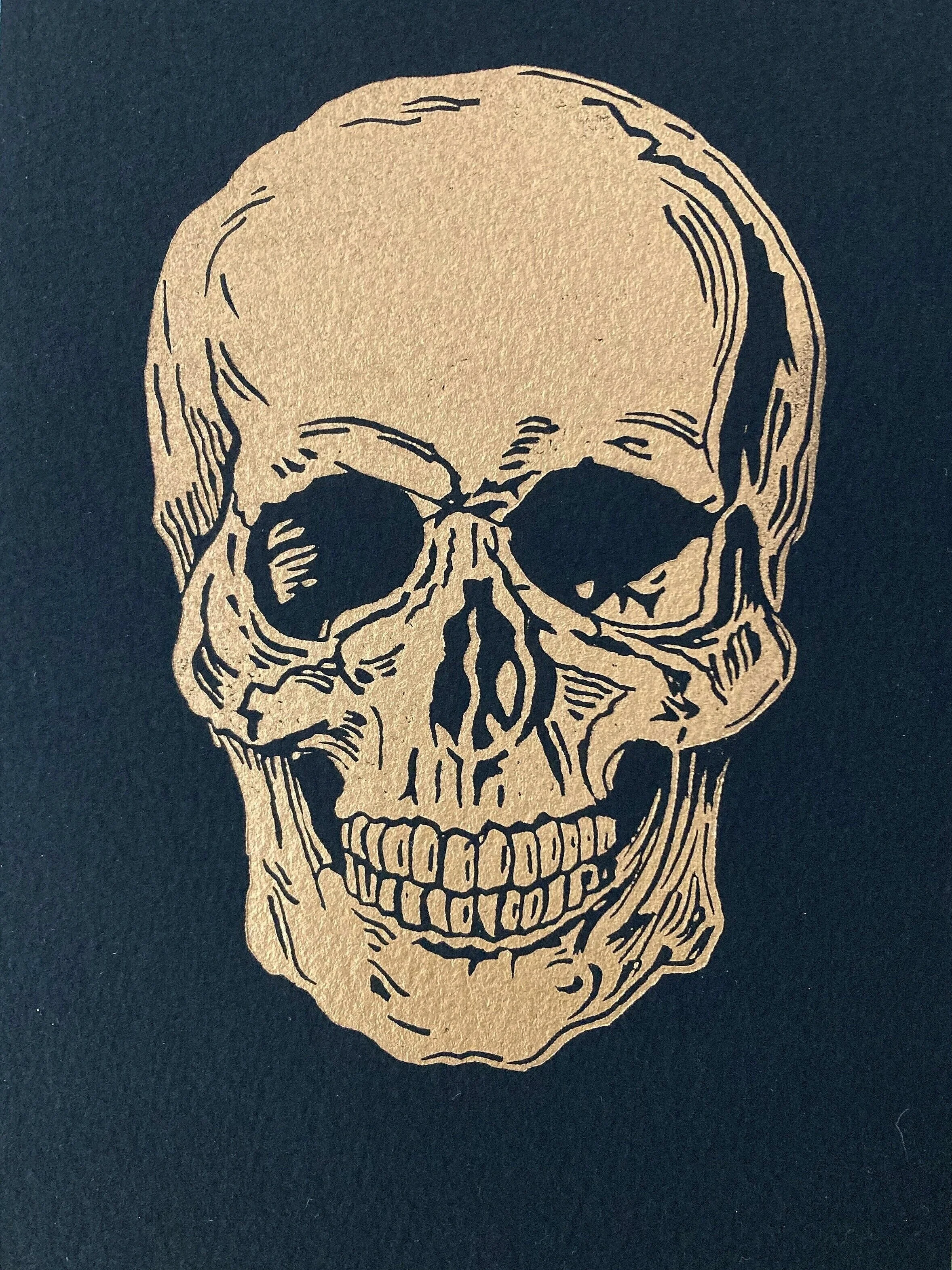 "Wee Skull" 2021 unframed