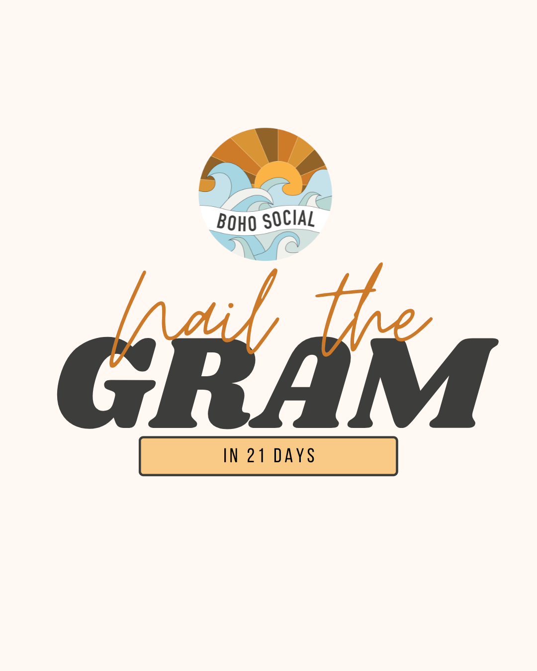 Nail the Gram Waitlist — Boho Social Social media help for small