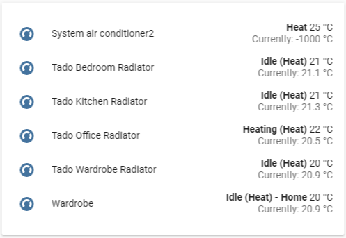 tado home assistant