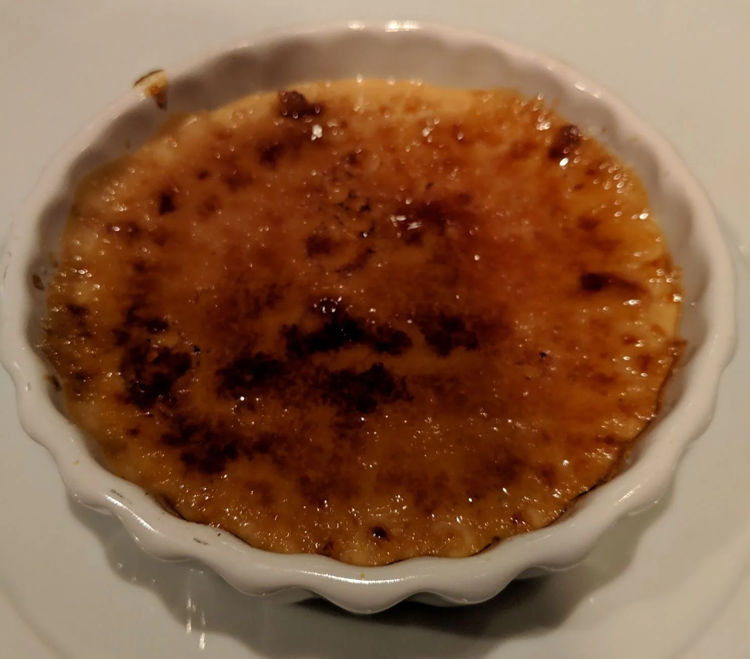 Had crème brûlée 9 out of 10 nights. It was great every time!